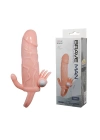 Anal Vajinal Klitoral Uyarıcılı Titreşimli Penis Kılıfı