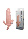 Anal Vajinal Klitoral Uyarıcılı Titreşimli Penis Kılıfı