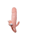 Anal Vajinal Klitoral Uyarıcılı Titreşimli Penis Kılıfı