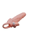 Anal Vajinal Klitoral Uyarıcılı Titreşimli Penis Kılıfı