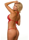 Bacio Fantazi Kırmızı Tül Babydoll Gecelik BC3232