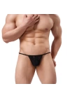 Bacio Fantazi Siyah Dantelli Erkek Iç Çamaşırı String Tanga BC4582
