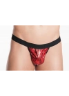 Bacio Fantezi Kırmızı Lame Seksi Erkek String - Tanga BC4590