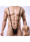 Bacio Fantezi Lastikli Siyah Erkek String – Tanga BC4616