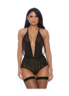 Bacio Fantezi Tulum Transparan Seksi İç Giyim Gecelik BC8652