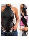 Bacio Fantezi Yanları Kuş Gözlü Yandan Bağlamalı  Seksi Babydol BC5426