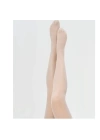 Bacio Kadın Beyaz Düz Jartiyer Çorabı BC0435
