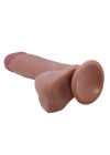 Belden Bağlamalı 20,5 cm Çift Katmanlı Gerçekçi Dildo Penis