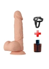Belden Bağlamalı 21.8 cm Gerçekçi Kalın Dildo Penis - Bahamut