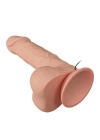 Belden Bağlamalı 21,8 cm Titreşimli Gerçekçi Kalın Dildo Penis - Bahamut