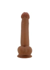 Wossi Belden Bağlamalı 22 cm Yeni Nesil Çift Katmanlı Realistik Vantuzlu Dildo Penis - Tallen