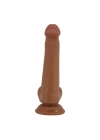 Wossi Belden Bağlamalı 22 cm Yeni Nesil Çift Katmanlı Realistik Vantuzlu Dildo Penis - Tallen