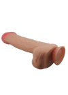 Belden Bağlamalı 26 cm Kıkırdak Yapılı Çift Katmanlı Gerçekçi Dildo Penis