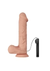 Wossi Belden Bağlamalı 26 cm Titreşimli Gerçekçi Kalın Dildo Penis - Bergrisi