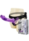 Belden Bağlamalı Çift Taraflı Titreşimli Strapon Dildo