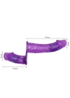 Belden Bağlamalı Çift Taraflı Titreşimli Strapon Dildo
