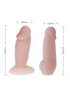 Belden Bağlamalı İçi Dolu 10cm Çift Strapon Penis