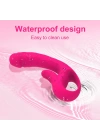 Çift Motorlu Modern Rabbit Vibrator Pembe