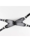 Wossi Deri Çapraz Göz Maskesi Ayarlanabilir Harness