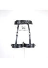 Wossi Dominant Touch Deri Bel ve Bacak Harness Takımı