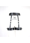Dominant Touch Deri Bel ve Bacak Harness Takımı