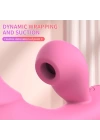 Wossi Emişli Curved Rabbit Vibratör Pembe