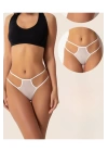 Fantazi Beyaz Seksi TÜL Kadın String - Fantezi Tanga BC0039