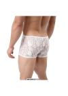 Fantezi Dantelli Beyaz Seksi Erkek Boxer - Erkek İç çamaşırı BC4613