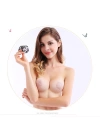 Wossi Göğüs Ucu Kapatıcı Çiçek Desenli Siyah