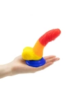 Gökkuşağı Realistik Dildo 12cm