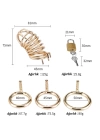 Wossi Gold Penis Kilidi 45mm