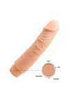Güçlü Titreşimli 19,5 cm Realistik Vibratör Gerçekci Penis Dildo