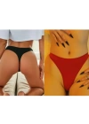 Kadın 2li Brazilian Külot - Tanga Seksi İç Çamaşırı BC0040