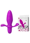 Wossi Klitoral Uyarıcılı Titreşimli Anal Plug