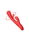 Wossi Modern 3 Modlu Rabbit Vibrator Kırmızı
