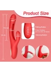 Wossi Modern 3 Modlu Rabbit Vibrator Kırmızı