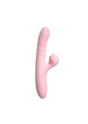 Modern Emişli ve Titreşimli Rabbit Vibratör Pembe