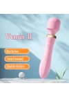 Wossi Modern Isıtmalı Wand Vibratör Pembe