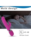 Modern Realistik Rabbit Vibratör Pembe