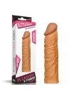 Wossi Nature Extender 5 cm Dolgulu Premium Melez Silikon Penis Kılıfı