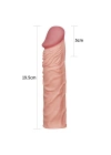 Nature Extender 5 cm Dolgulu Premium Ten Rengi Silikon Penis Kılıfı