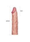 Wossi Pleasure Extender 5 cm Dolgulu Premium Ten Rengi Silikon Penis Kılıfı