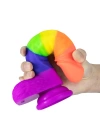 Rainbow Dildo 19 cm