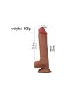 Realistik Dildo Esmer 21,5 cm