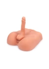 Wossi Realistik Dildo Mastürbatör Kalça