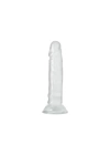 Wossi Şeffaf Fosforlu Silikon Dildo 13 cm