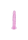 Wossi Şeffaf Pembe Silikon Gerçekçi Dildo 14cm