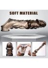 Şeffaf Penis Kılıfı Titreşimli