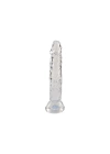 Wossi Şeffaf Silikon Gerçekçi Dildo 14cm