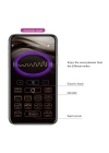 Telefon Kumandalı 12 Titreşim Fonksiyon & 3 Elektro Şoklu Teknolojik Anal Vajinal Vibratör